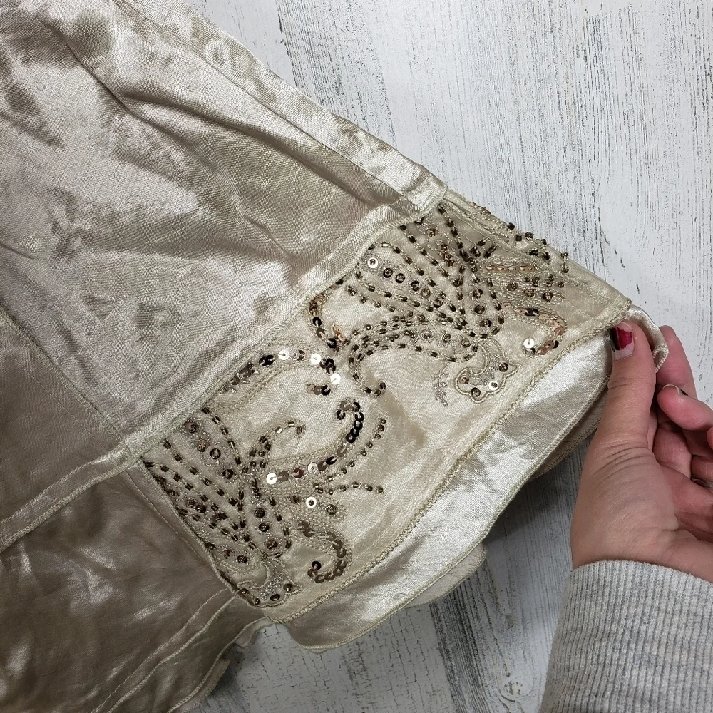 Polen poe beaded skirt size 40